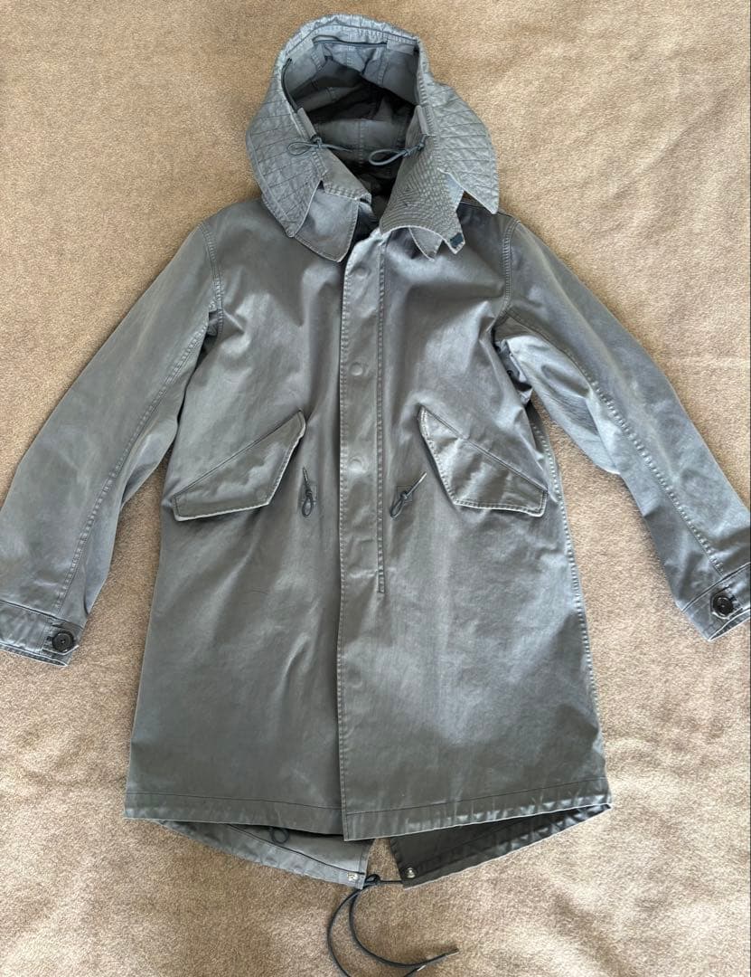 ten C parka モッズコート グレー　テンシー