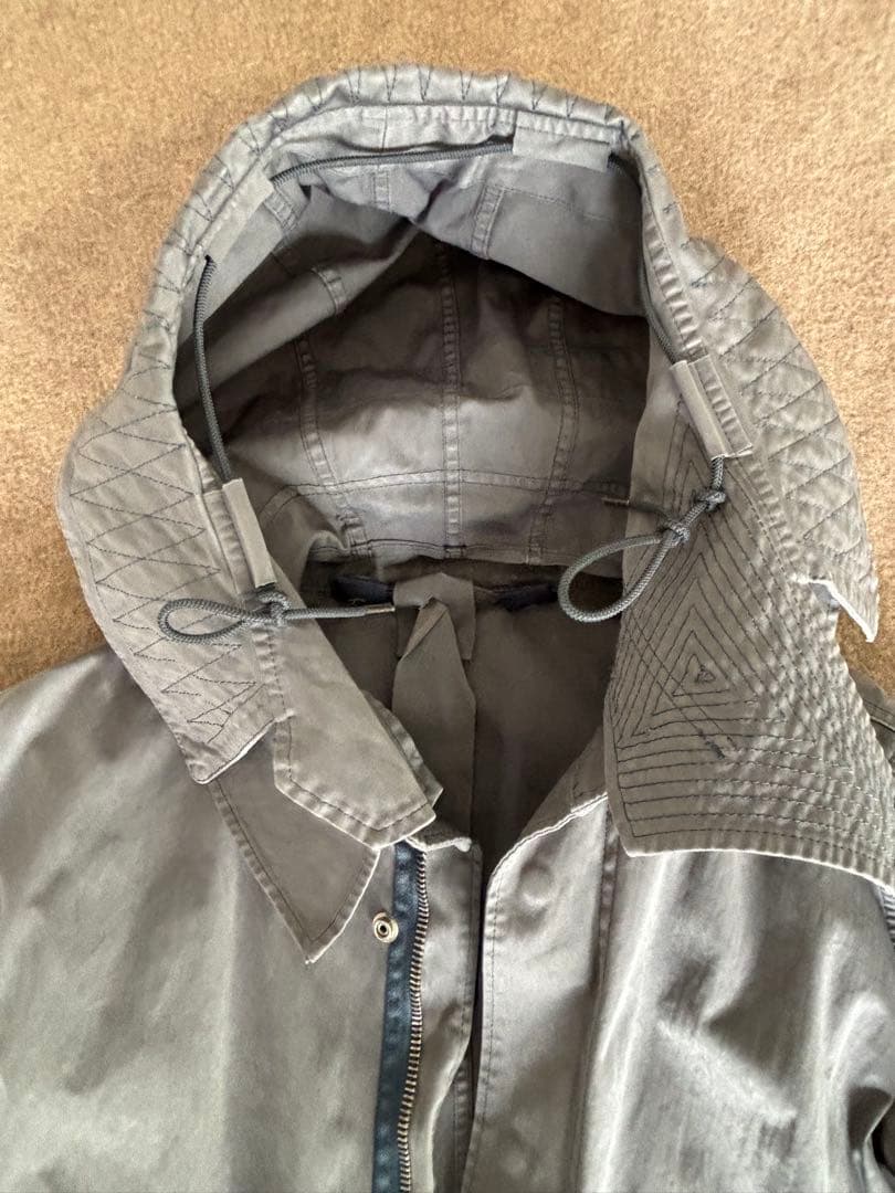 ten C parka モッズコート グレー　テンシー