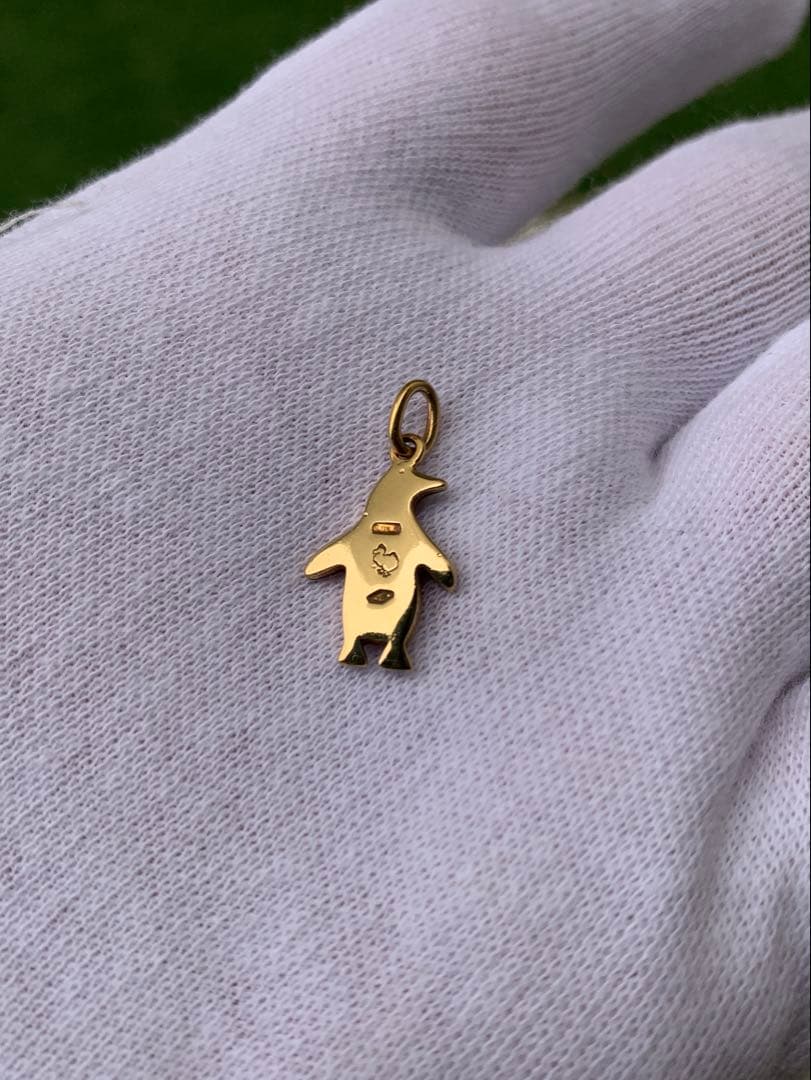 ポメラート Dodo 【2g k18 ブラックダイヤ】ペンギン