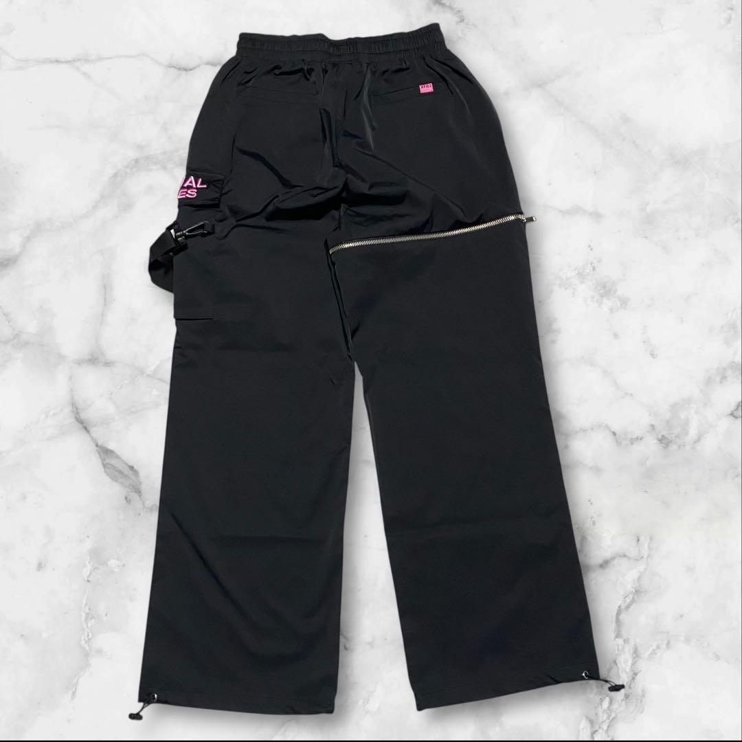 FR2 エフアールツー 梅 パンツ カーゴパンツ ブラック 刺繍