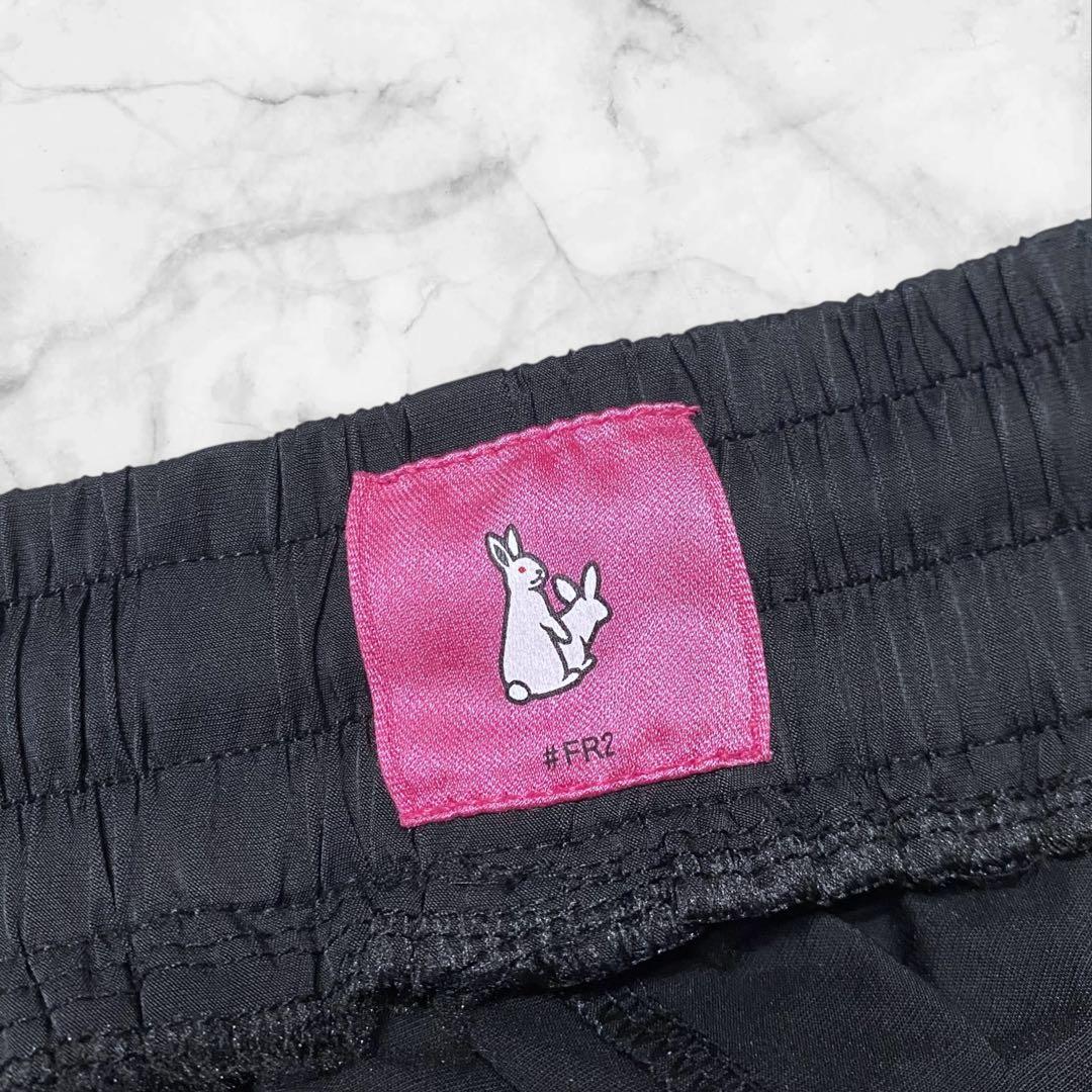 FR2 エフアールツー 梅 パンツ カーゴパンツ ブラック 刺繍