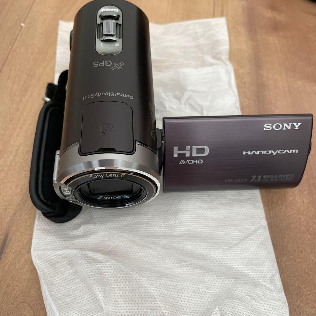 SONY HDR-CX370V ハンディカム 本体　ケース付き