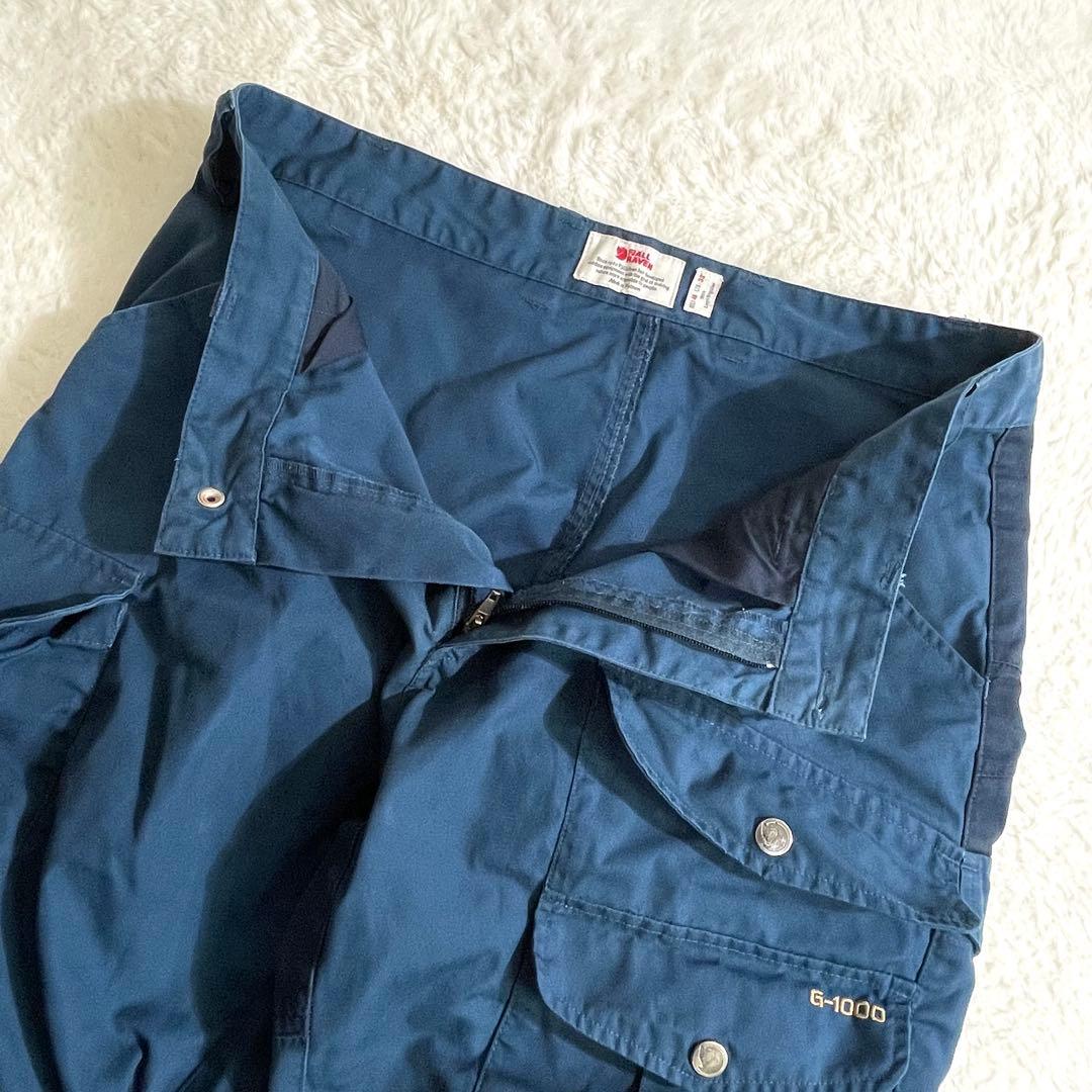 フェールラーベン　ネイビー　Ｇ－１０００　アウトドアパンツ　日本Mサイズ相当