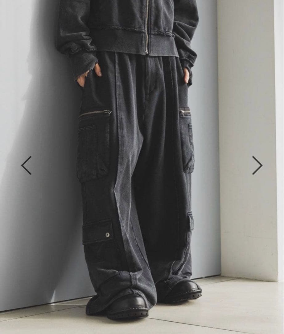 【新品タグ付き値下げ可】HARE ピグメント スウェット カーゴ パンツ ハレ