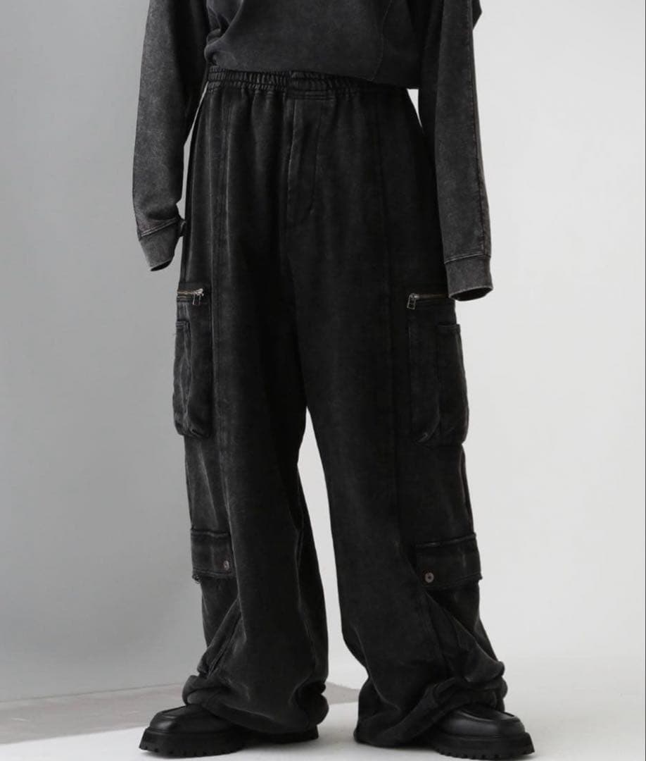 【新品タグ付き値下げ可】HARE ピグメント スウェット カーゴ パンツ ハレ