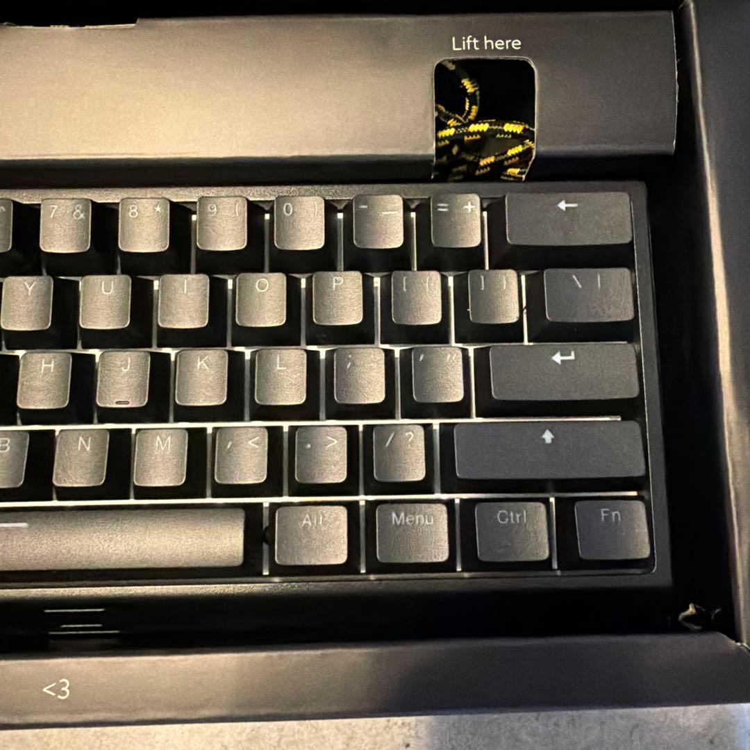 キーボード wooting 60he+