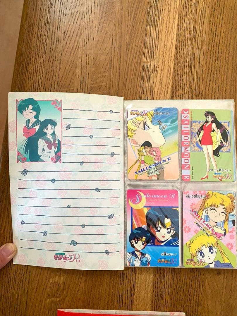 【希少】セーラームーン カード＆フォルダーセット早い者勝ち