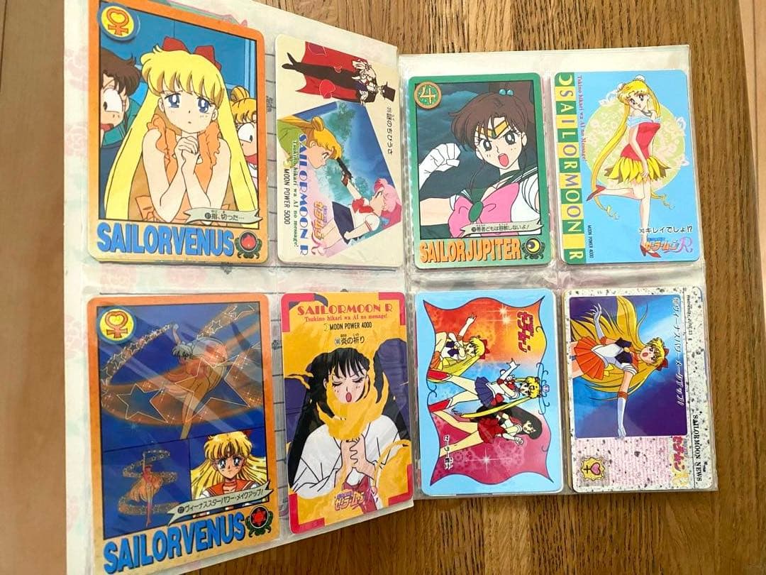 【希少】セーラームーン カード＆フォルダーセット早い者勝ち