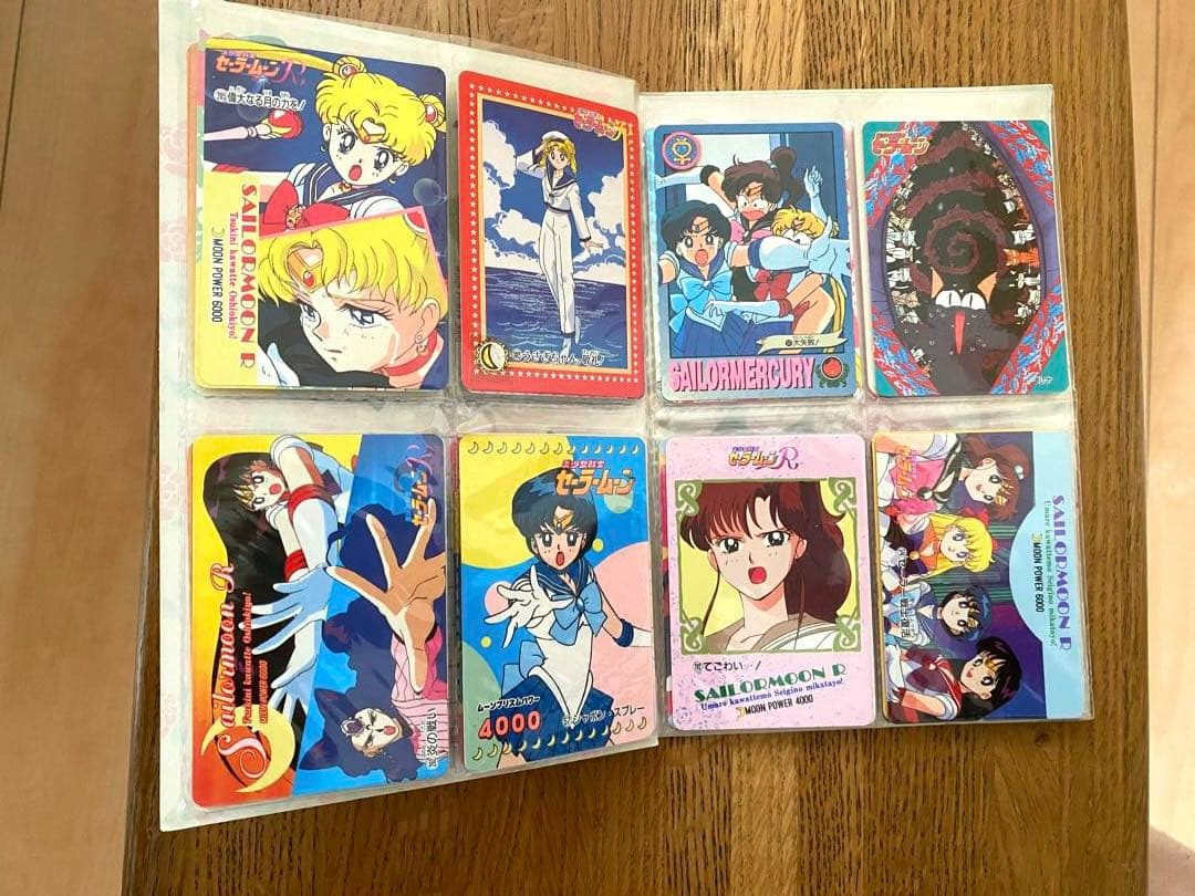 【希少】セーラームーン カード＆フォルダーセット早い者勝ち