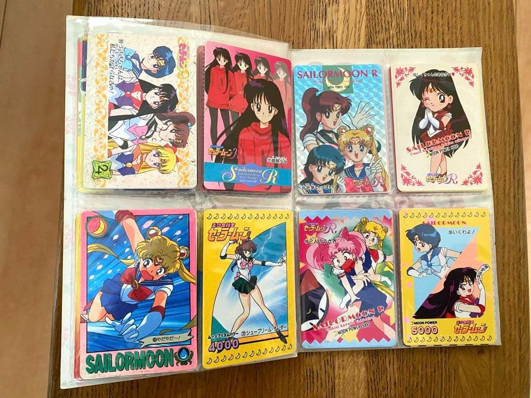 【希少】セーラームーン カード＆フォルダーセット早い者勝ち