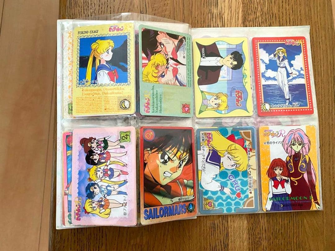 【希少】セーラームーン カード＆フォルダーセット早い者勝ち