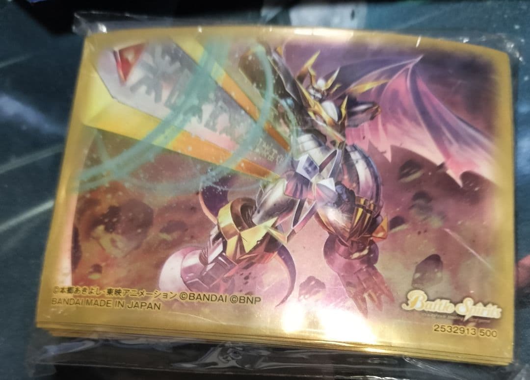 青緑デジモン　スリーブ付