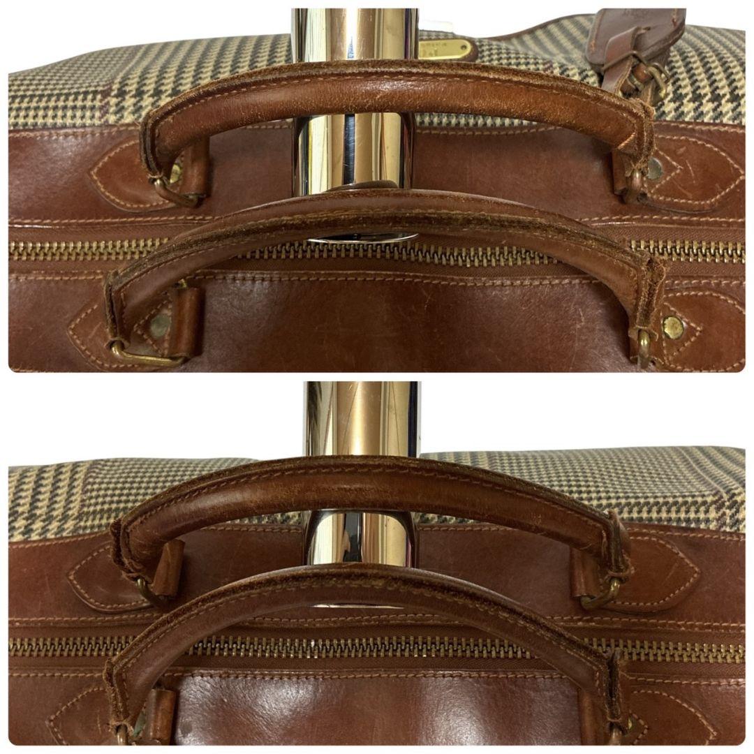 美品☆ポロラルフローレン ボストンバッグ 2way ショルダー レザー