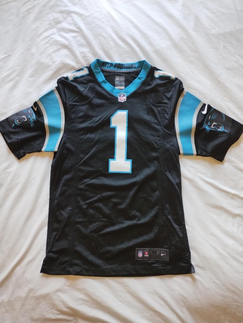 NFLオンフィールドユニフォーム パンサーズ / キャム・ニュートン