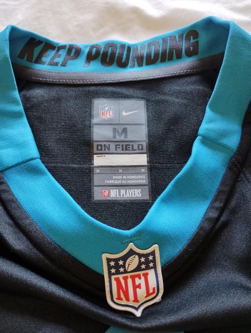 NFLオンフィールドユニフォーム パンサーズ / キャム・ニュートン