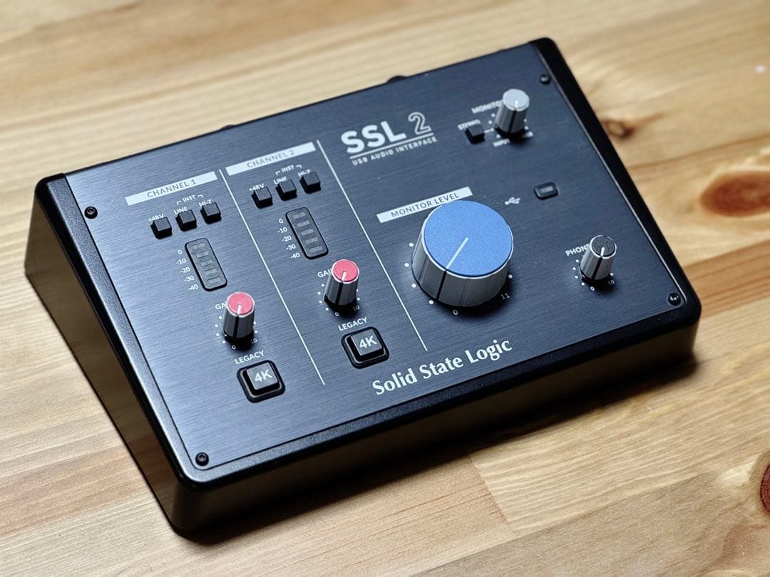 Solid State Logic SSL2 オーディオインターフェース