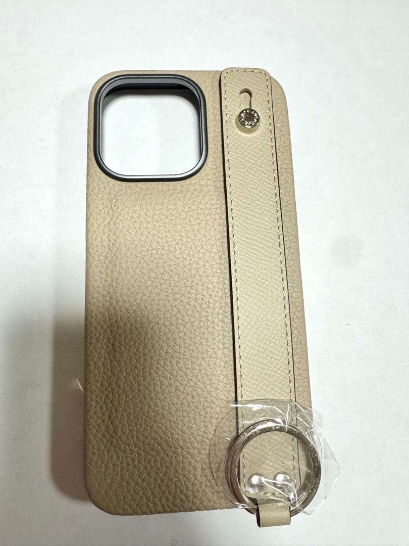 BONAVENTURA iPhone 15 Pro Max 用ケース　グレージュ