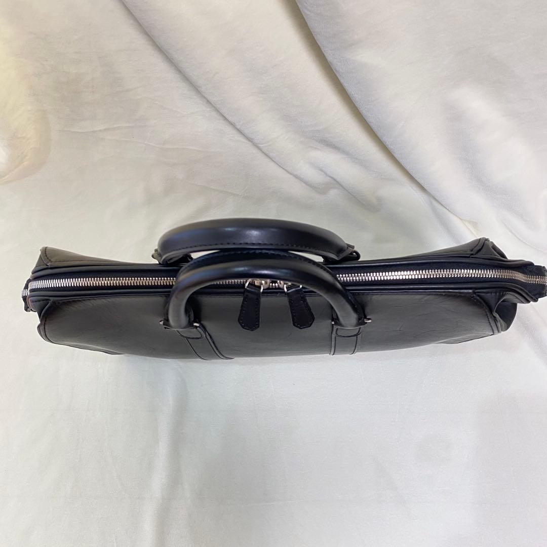 未使用級 ポーター 吉田カバン レザー 本革 ビジネスバッグ A4 黒