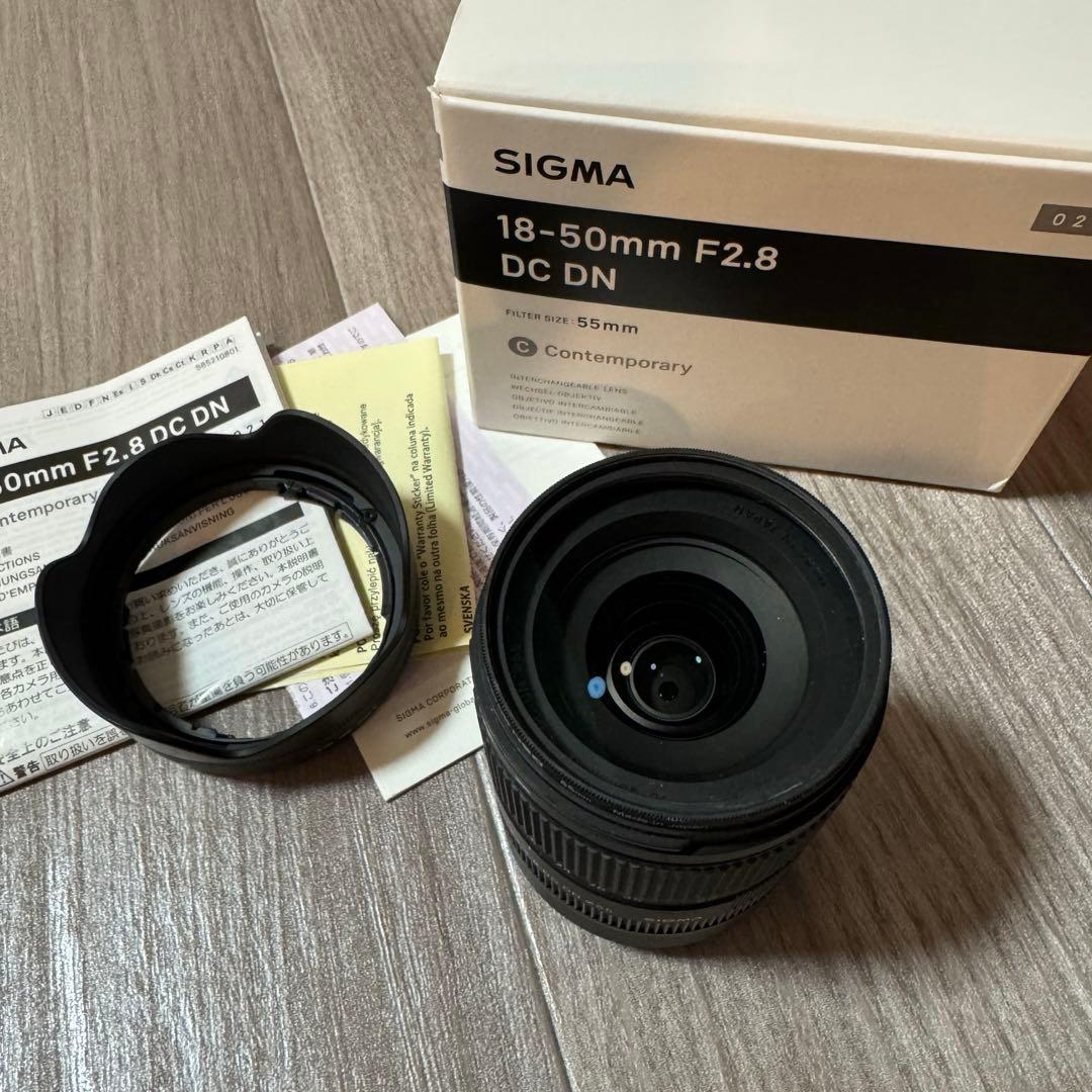SIGMA 18-50mm F2.8 DC DN SONY eマウント 用