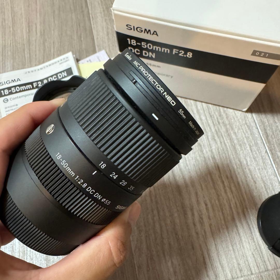 SIGMA 18-50mm F2.8 DC DN SONY eマウント 用