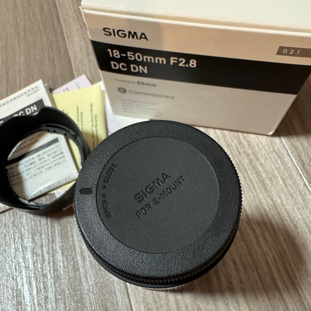 SIGMA 18-50mm F2.8 DC DN SONY eマウント 用