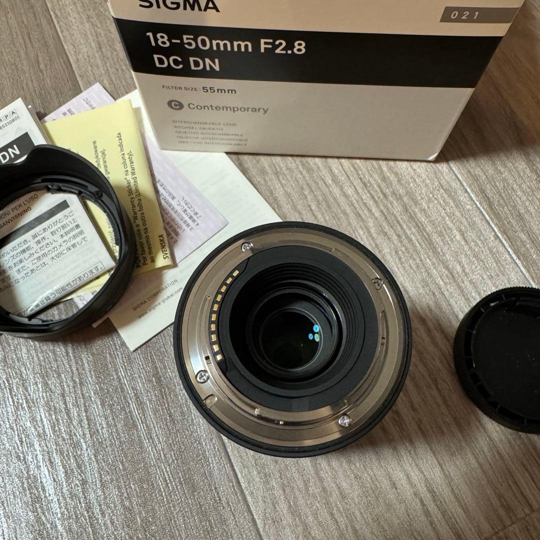 SIGMA 18-50mm F2.8 DC DN SONY eマウント 用