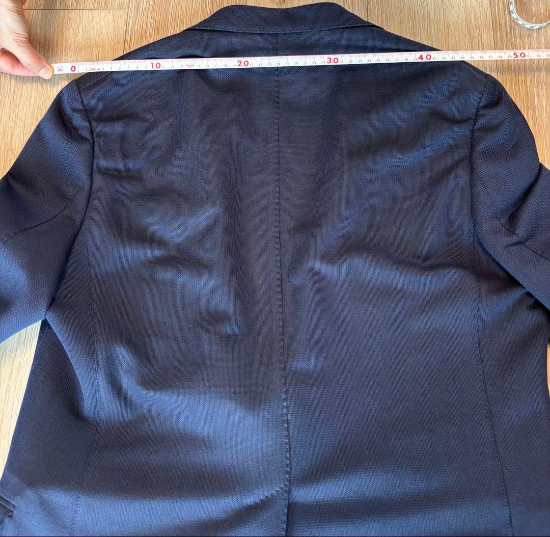 オンワード23区　ネイビー ビジネスジャケット