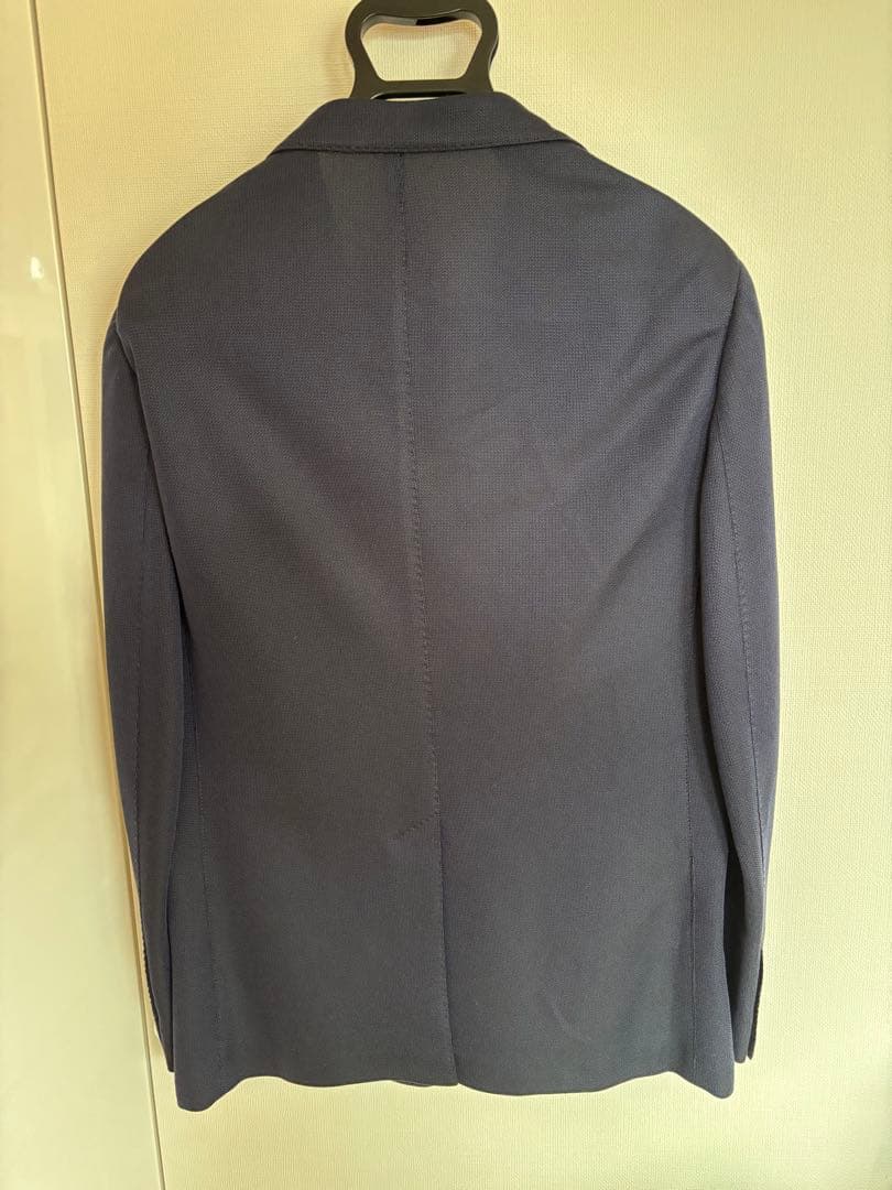 オンワード23区　ネイビー ビジネスジャケット