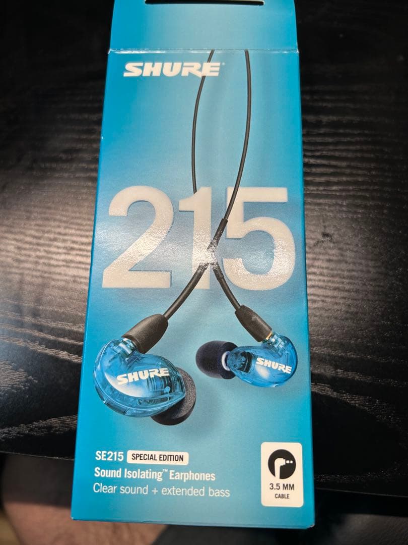 SHURE SE215 SPECIAL EDITION イヤホン
