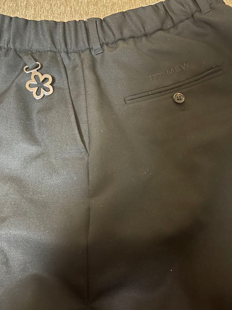 スーツ TTT MSW 24ss Tailored Pants black