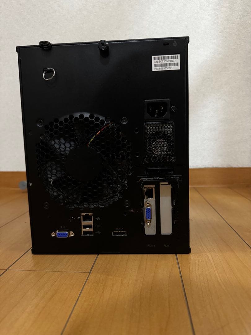 サーバー HP MicroServer N36L + Remote Access Card