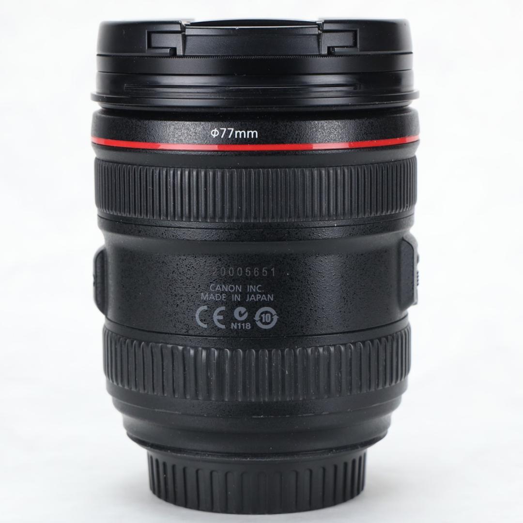 EF24-70mm F4L IS USM フード ケース 保護フィルター付き