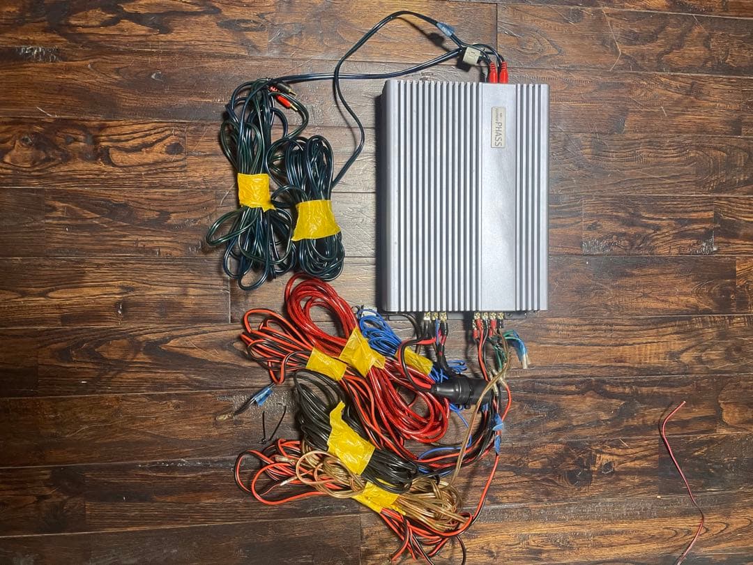 PHASS AP-405 4CH 名機 カーオーディオアンプ 本体