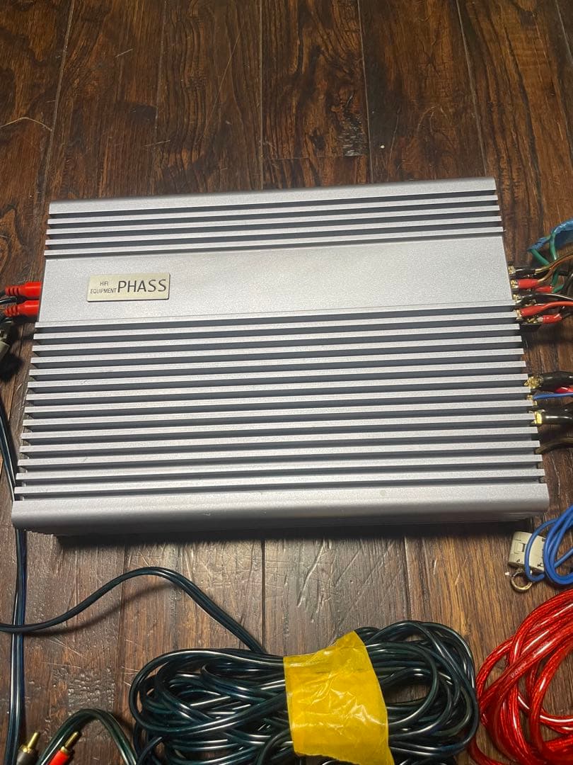 PHASS AP-405 4CH 名機 カーオーディオアンプ 本体