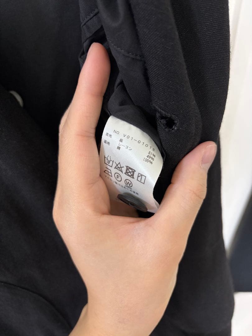 Comoli ヴィスコースリネンハンティングベスト　free size