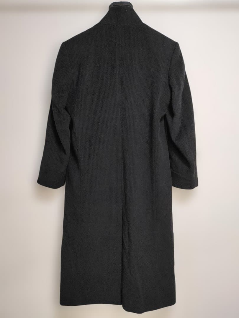 定価98000円★美品1点モノ★アンゴラ100％高級ロングコート百貨店購入★L