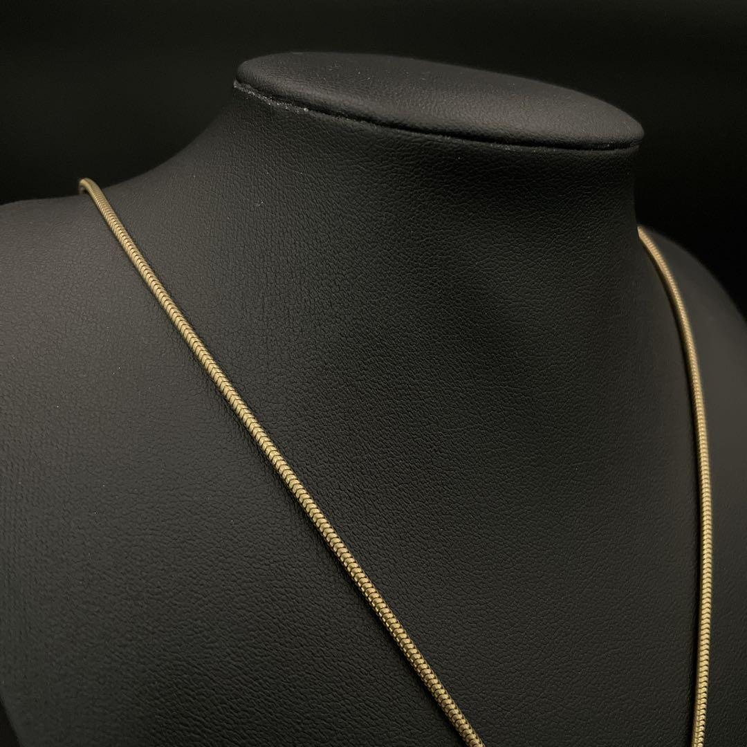 鑑定済み　オールド　シャネル　ココマーク サークル　ネックレス　ゴールド