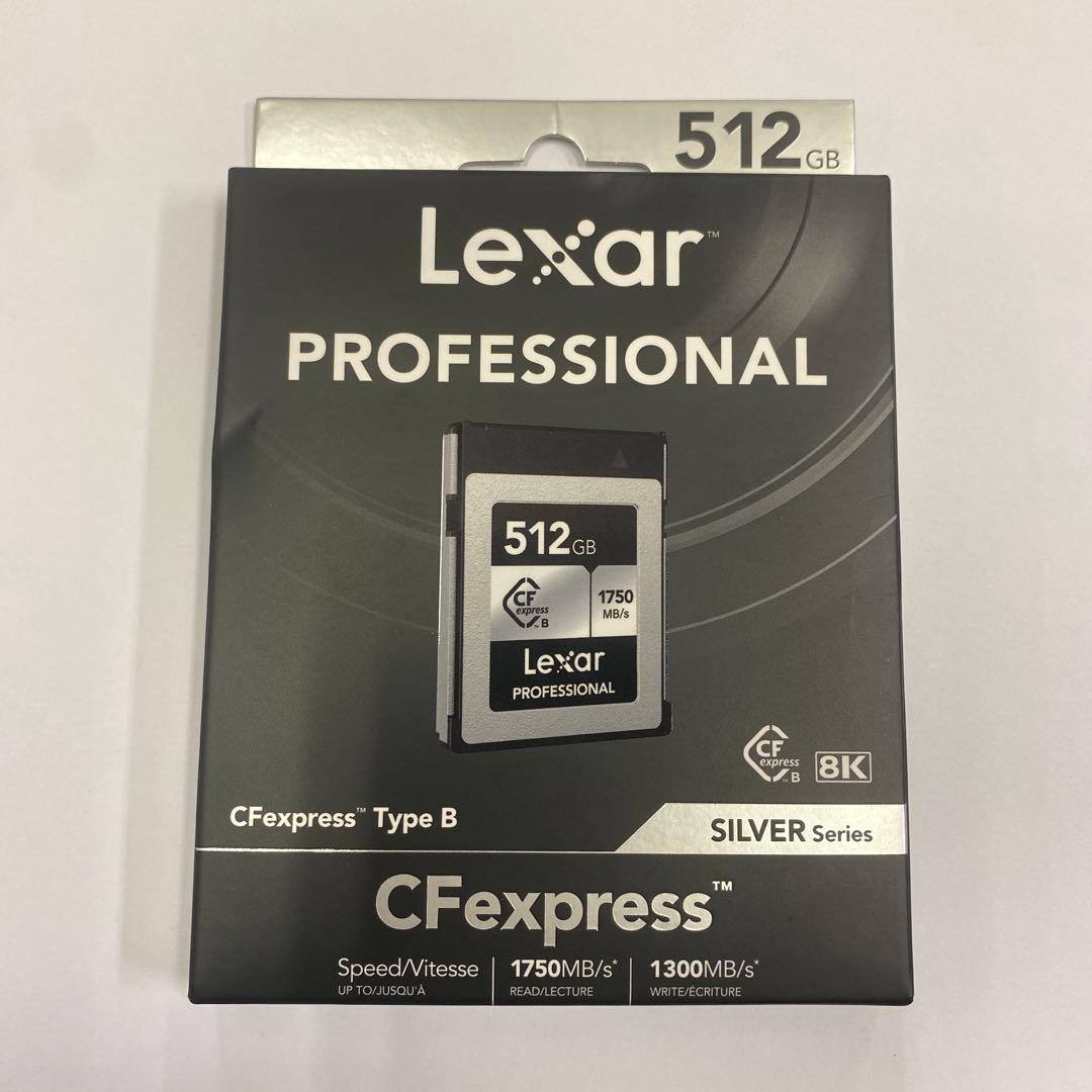 LEXAR CFexpress type B 512GB メモリーカード