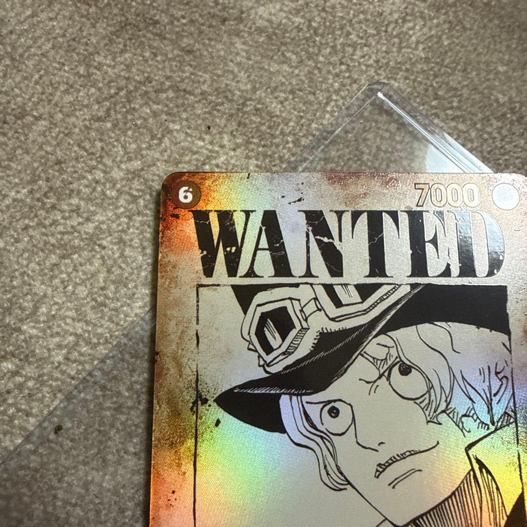 ワンピースカード受け継がれる意志 OP13-120【SEC】サボ　手配書　SP