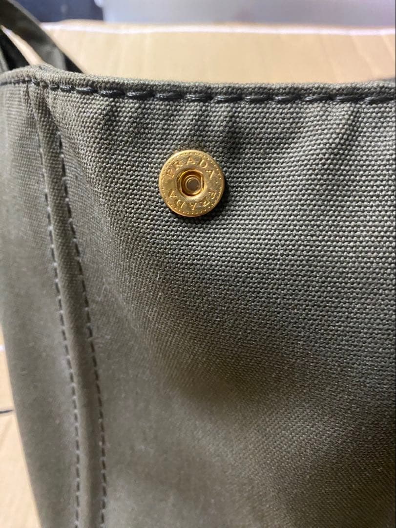 PRADA プラダ　カナパ　トートバッグ　現状品