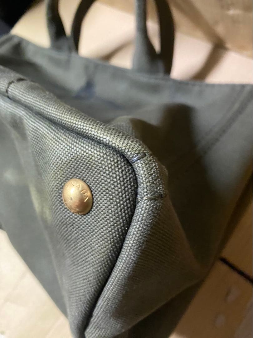 PRADA プラダ　カナパ　トートバッグ　現状品