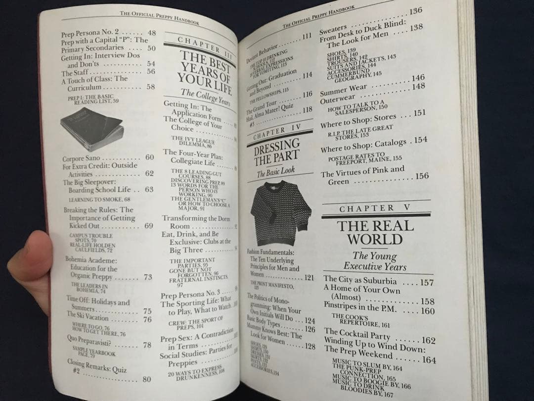 プレッピー「THE OFFICIAL PREPPY HANDBOOK」✳︎原書