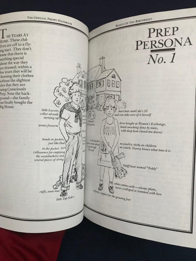 プレッピー「THE OFFICIAL PREPPY HANDBOOK」✳︎原書