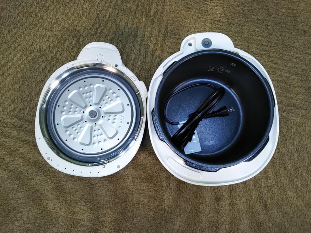 ci　シロカ 電気圧力鍋 おうちシェフ PRO L ホワイト SP-5D151