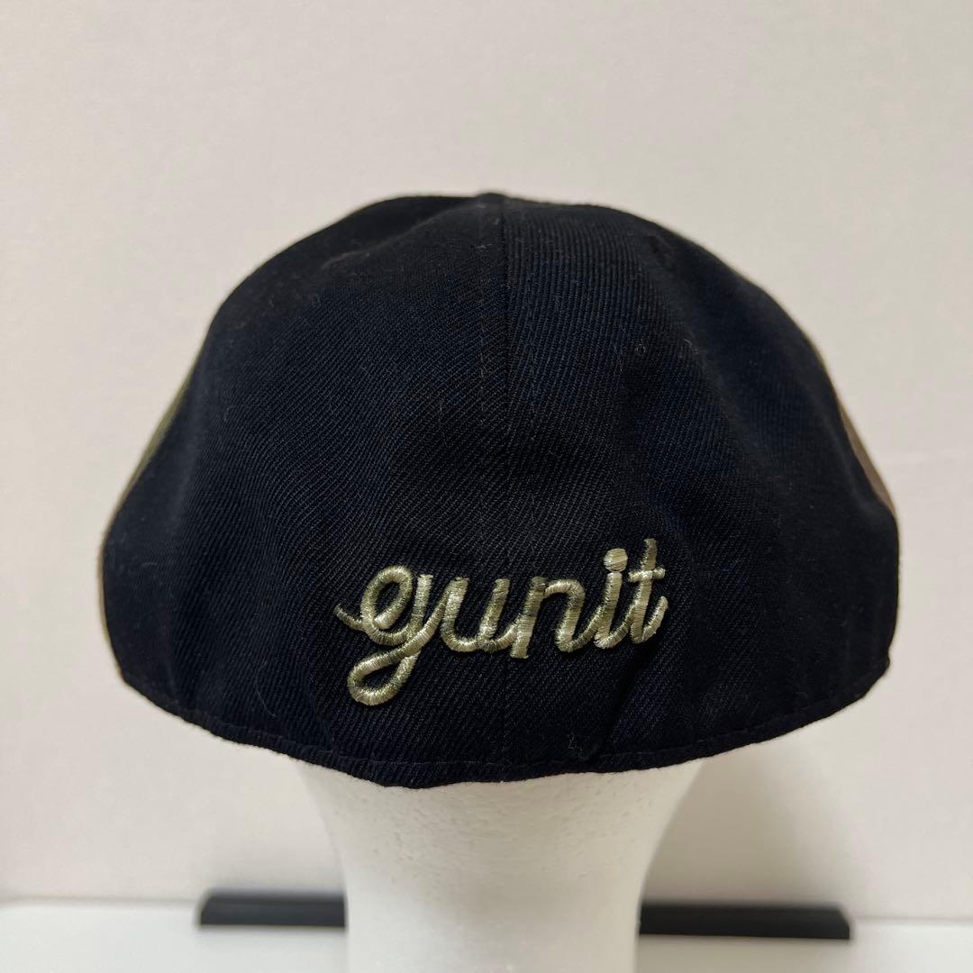 G-UNIT NEW ERA キャップ　クレイジーパターン　迷彩　刺繍　７5/8