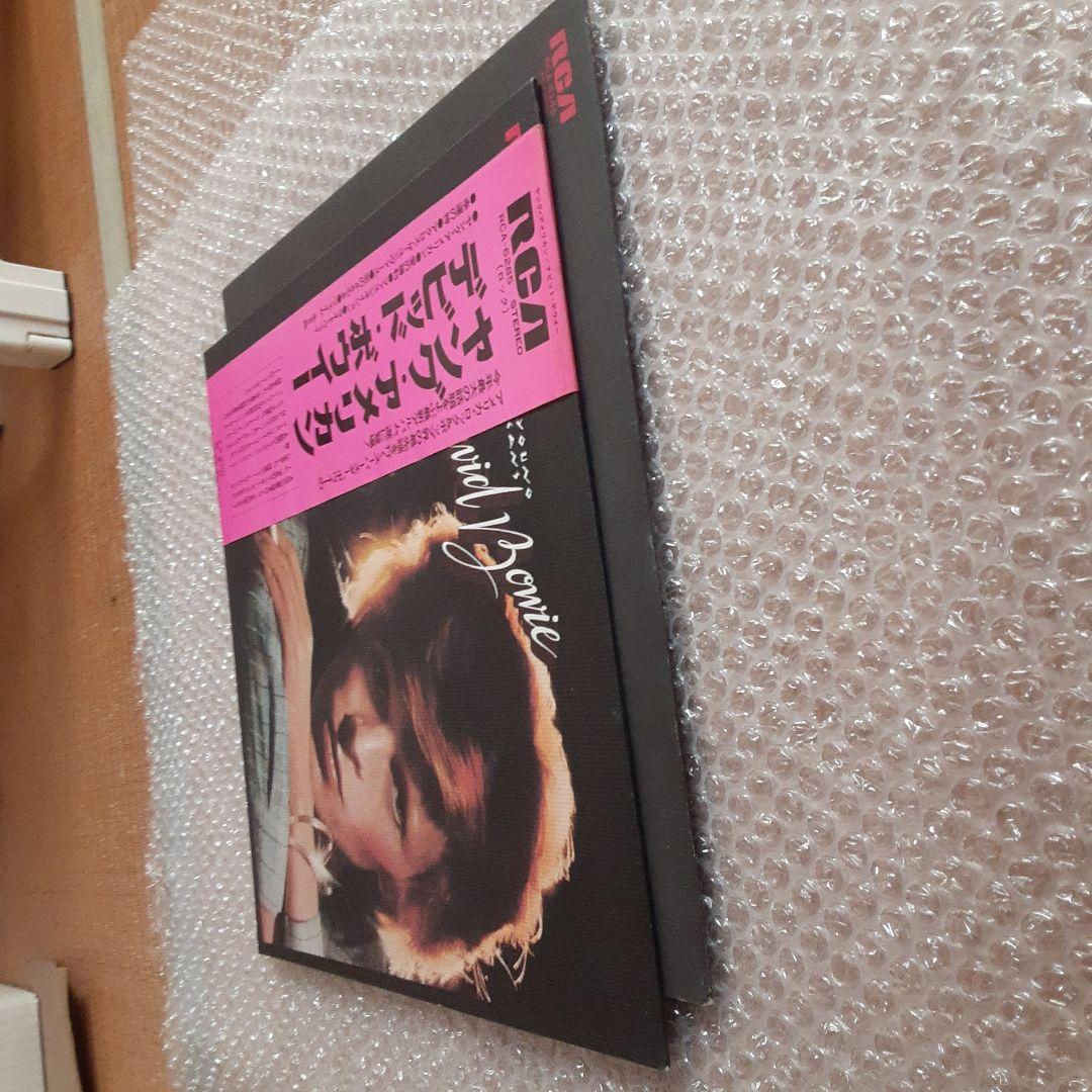 帯傷み David Bowie ヤング・アメリカンズ レコード2枚