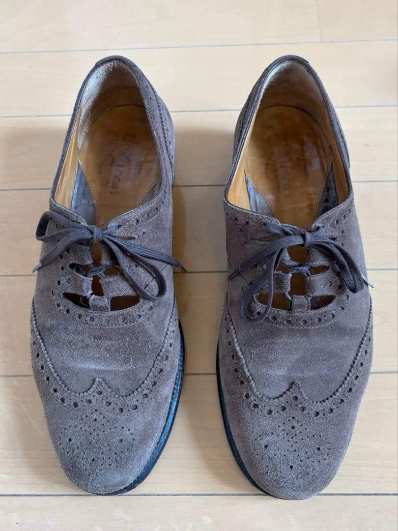 Le Yucca’s レユッカス　スウェード　ギリーシューズ