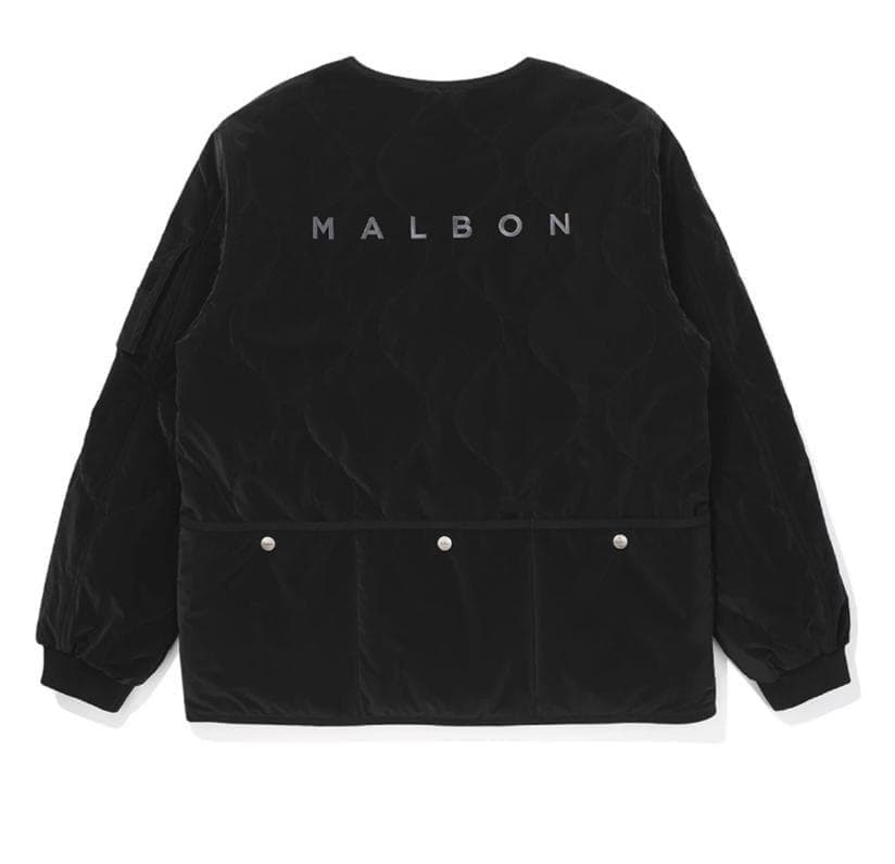 Malbon ゴルフ メンズ 中綿ジャケット 25AW 秋冬 新作黒/ベージュ✨