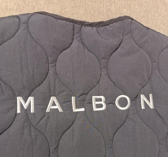 Malbon ゴルフ メンズ 中綿ジャケット 25AW 秋冬 新作黒/ベージュ✨