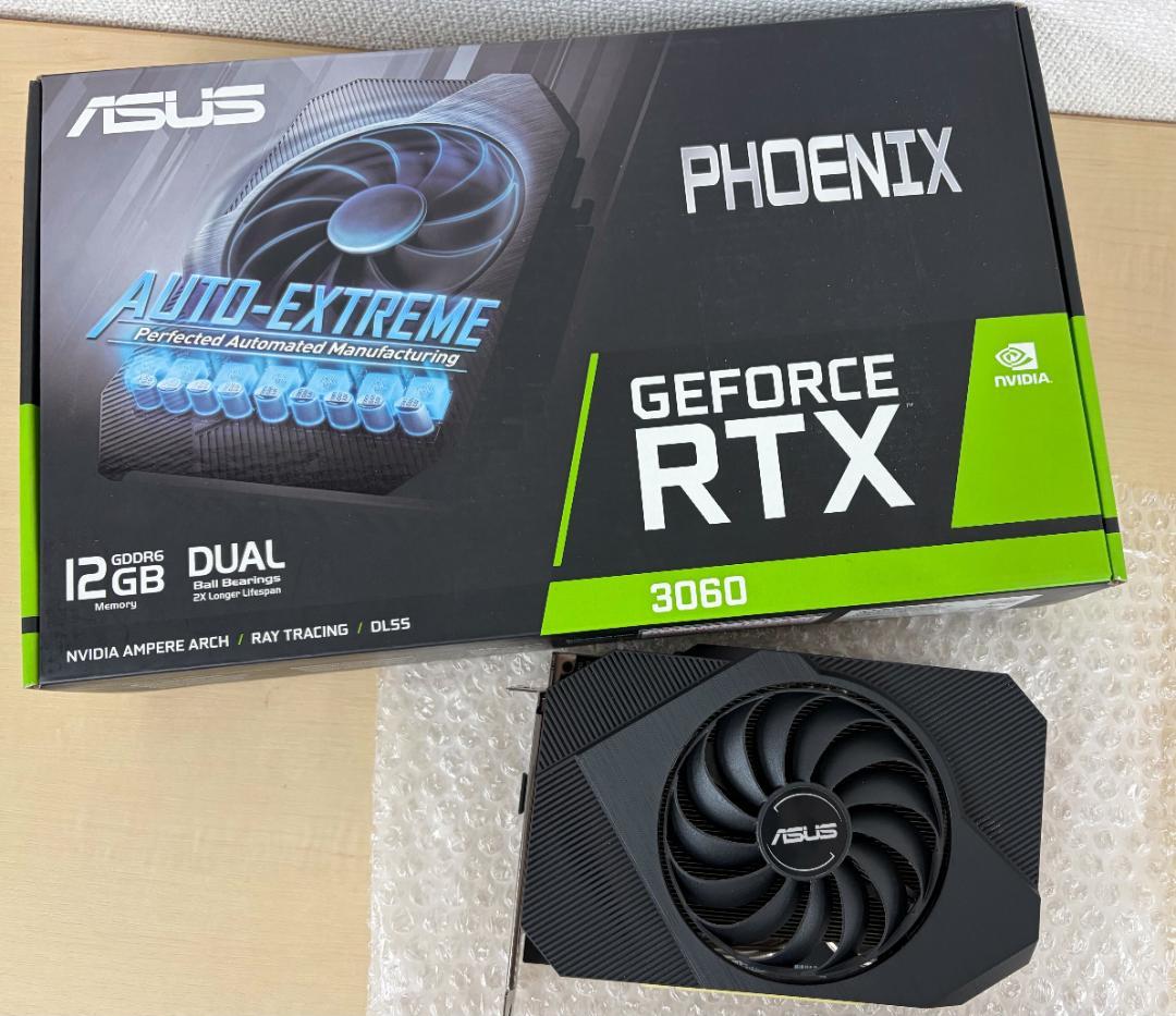 【グラフィックボード】動作確認済み RTX 3060 12GB ID:6H38